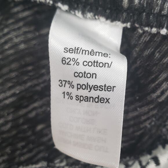 Maurices Black and White Boho Mini Dress - Size 0X - Picture 4 of 4